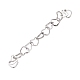 304 Stainless Steel Cross Chains Extender&nbsp;FIND-JF00136-2