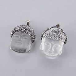 Glass Pendants&nbsp;GLAA-L022-03A