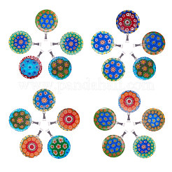 Handmade Millefiori Lampwork Pendants&nbsp;LAMP-S191-08