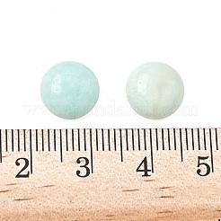 天然ヘミモルファイト カボション  半円/ドーム  9.5~10.5x4.5~5.5mm&nbsp;G-S398-01A-06