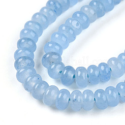 Dyed Natural White Jade Beads Strands&nbsp;G-T139-57A-05