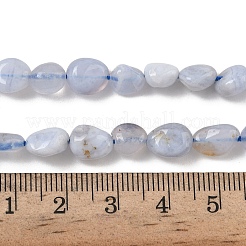 Natural Blue Lace Agate Beads Strands&nbsp;G-E483-62A