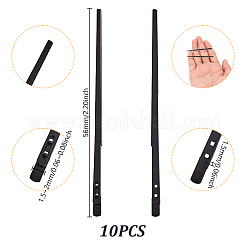 Steel Leather Rope Knitting Needles for Leather Repairing Weaving Crafts&nbsp;DIY-WH0750-027
