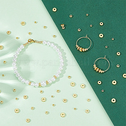 120Pcs 4 Style 304 Stainless Steel Spacer Beads&nbsp;STAS-AR0001-74