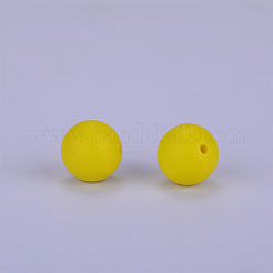 Round Silicone Focal Beads&nbsp;SI-JX0046A-134