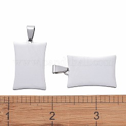 Tarnish Resistant 304 Stainless Steel Pendants&nbsp;LS-STAS-I140-25S