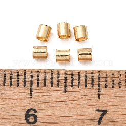 Brass Crimp Beads&nbsp;KK-N259-53A-G