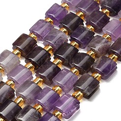 Natural Banded Amethyst Beads Strands&nbsp;G-F833-Q01-01