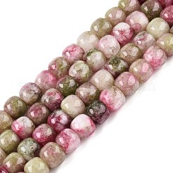 Dyed Natural White Jade Beads Strands&nbsp;G-T138-152