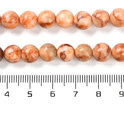 Natural Turquoise Dyed Beads Strands&nbsp;TURQ-U001-02B