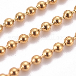 PVD Vacuum Plating 304 Stainless Steel Ball Chains&nbsp;CHS-F009-01A-G