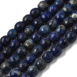 Natural Lapis Lazuli Beads Strands&nbsp;G-D840-38-6mm