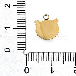 304 Stainless Steel Charms&nbsp;STAS-H233-18G