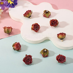 10Pcs Preserved Rose Pendants&nbsp;KY-TA0001-59C