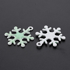 Spray Painted Alloy Enamel Pendants&nbsp;LS-ENAM-N055-036C-NR