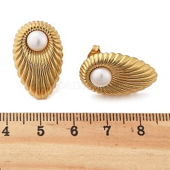 304 Stainless Steel Stud Earrings&nbsp;EJEW-S246-02G