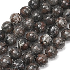 Natural Fluorescent Syenite Rock(Glow under UV Light) Beads Strands&nbsp;GG-NH0012-A01-10mm