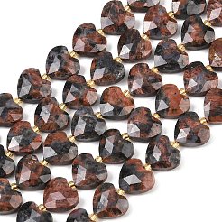 Natural Glaucophane Beads Strands&nbsp;G-P592-B03-01