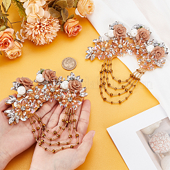 Floral Polyester Ornament Accessories&nbsp;DIY-WH0740-35A