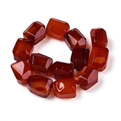 Natural Red Agate Beads Strands&nbsp;G-N342-148A