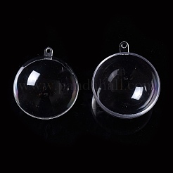 Openable Transparent Plastic Pendants&nbsp;LS-CON-K007-06J