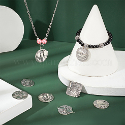 36Pcs 6 Style Zinc Alloy Pendants&nbsp;FIND-PH0007-57