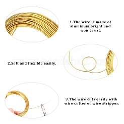 Pack of 10 rolls Multicolor Round Aluminum Wire 18 Gauge Jewelry Making Beading Craft Wire&nbsp;AW-PH0001-01-1mm