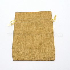 Burlap Packing Pouches Drawstring Bag&nbsp;ABAG-TAC0006-01A