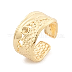 Brass Cuff Rings for Women&nbsp;RJEW-B119-06G