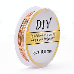 Round Copper Jewelry Wire&nbsp;CWIR-Q006-0.8mm-KC