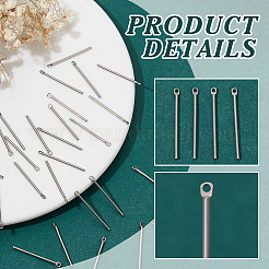 100Pcs 304 Stainless Steel Pendants&nbsp;STAS-UN0060-47