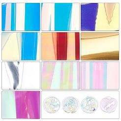 10 Color PET Paper Nail Care Decoration&nbsp;DIY-CP0003-68