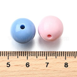 Opaque Acrylic Beads&nbsp;OACR-S071-01C