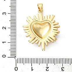 Brass Enamel Pendants&nbsp;KK-B094-02G