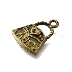 Tibetan Style Alloy Pendant Rhinestone Settings&nbsp;TIBE-L008-02AB