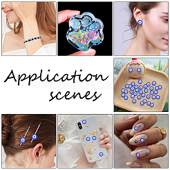 Handmade Polymer Clay Cabochons&nbsp;CLAY-NB0001-70