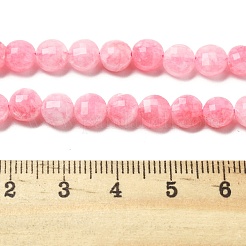 Natural Dyed White Jade Beads Strands&nbsp;G-C179-A6mm-02