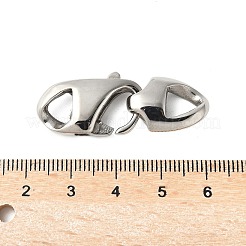 316 Surgical Stainless Steel Lobster Claw Clasps&nbsp;STAS-H234-10P-03