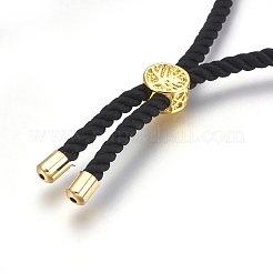 Cotton Cord Bracelet Making&nbsp;KK-F758-03H-G
