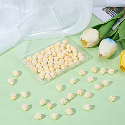 100Pcs Synthetic Coral Beads&nbsp;FIND-SC0023-04