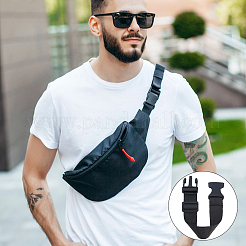Nylon Multi-functional Outdoor Waist Bag Extension Strap&nbsp;AJEW-WH0609-815A