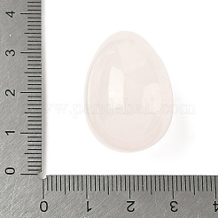 Natural Rose Quartz Egg Shape Display Decorations&nbsp;G-Z094-01A