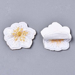Computerized Embroidery Non Woven Fabric Self-adhesive Patches&nbsp;AJEW-T010-01G