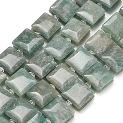 Natural Amazonite Beads Strands&nbsp;GG-F802-B13-01