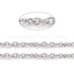 Tarnish Resistant 304 Stainless Steel Cable Chains&nbsp;CHS-L017-23B