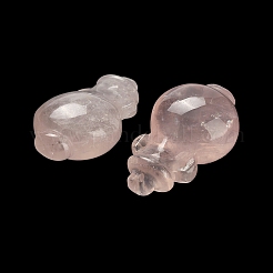 Natural Rose Quartz Pendants&nbsp;G-K403-06