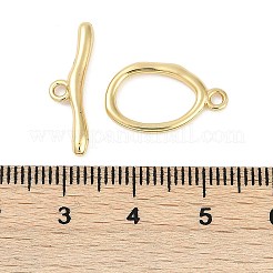 Brass Toggle Clasps&nbsp;KK-K391-09G