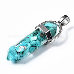 Transparent Epoxy Resin Pendants&nbsp;RESI-Q215-001-NR
