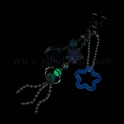 Luminous Jellyfish & Whale Acrylic & Glass Pendant Decooration&nbsp;HJEW-JM01606