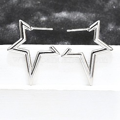 Non-Tarnish 304 Stainless Steel Stud Earrings for Women&nbsp;STAS-D084-25P